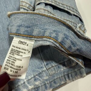 Cinch Men's Light Blue Bootcut Jeans